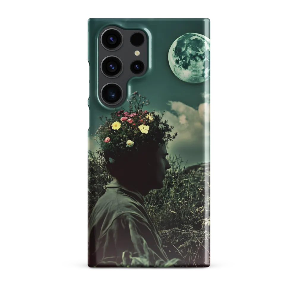 Moonlit Blossom | Phone Case |  S23 Ultra | Snap Case | Glossy