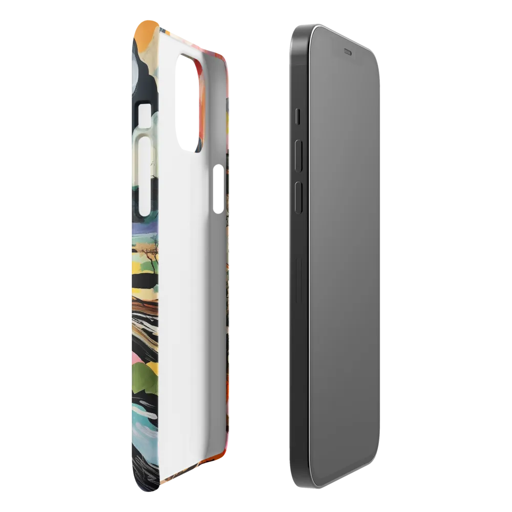 Ethereal Landscapes: A Symphony of Color | Phone Case |  12 Pro Max | Snap Case | Matte