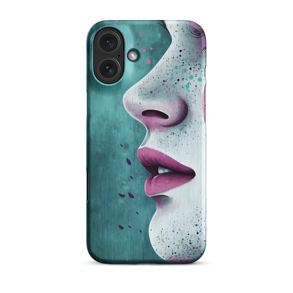 Modern Serenity in Profile | Phone Case |  16 Plus | Snap Case | Matte