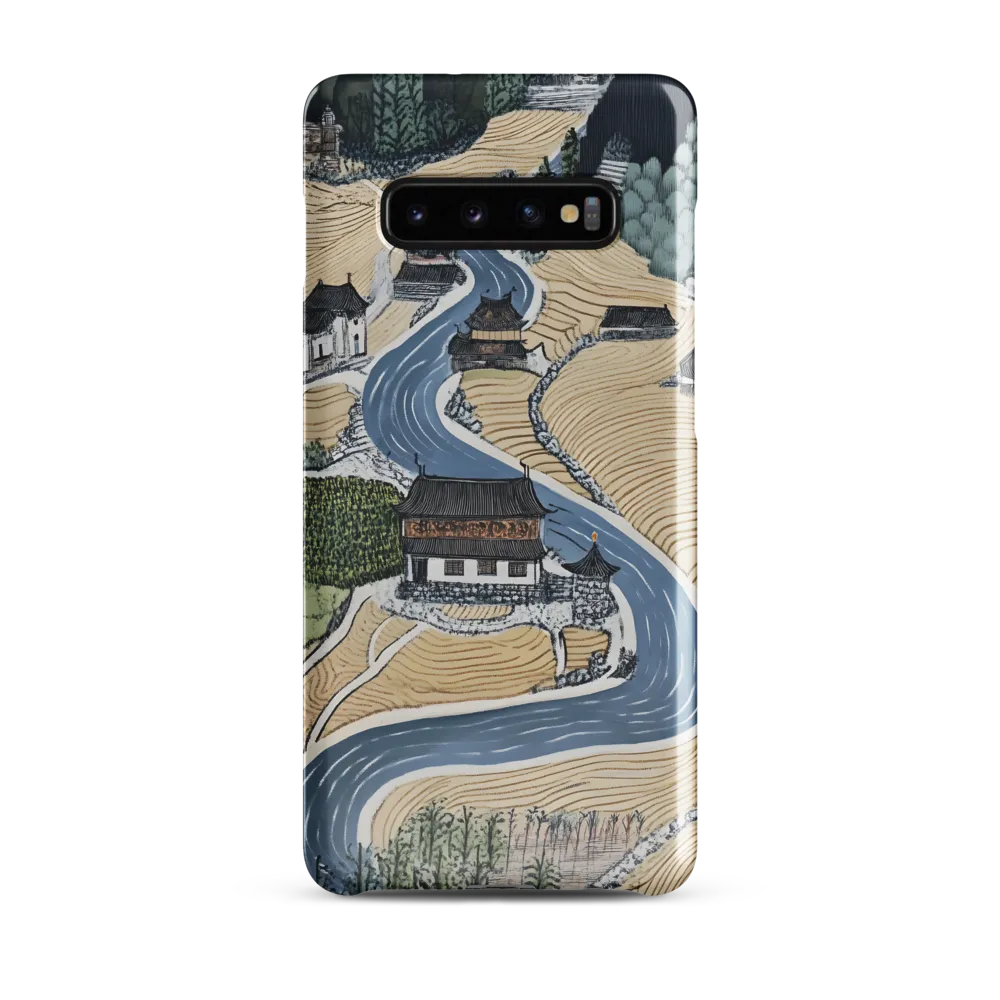 Harmony of Water and Fields | Phone Case |  S10 Plus | Snap Case | Glossy