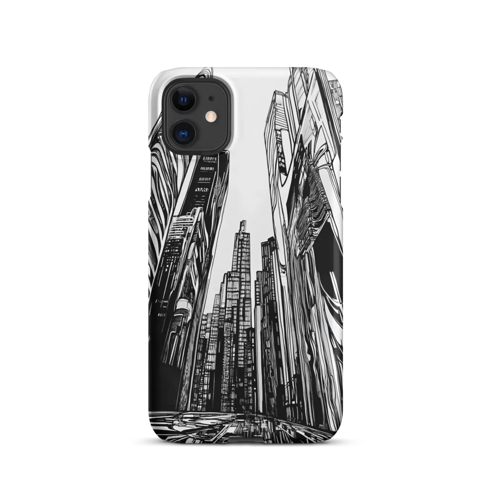 Urban Echoes: A Line Art Journey