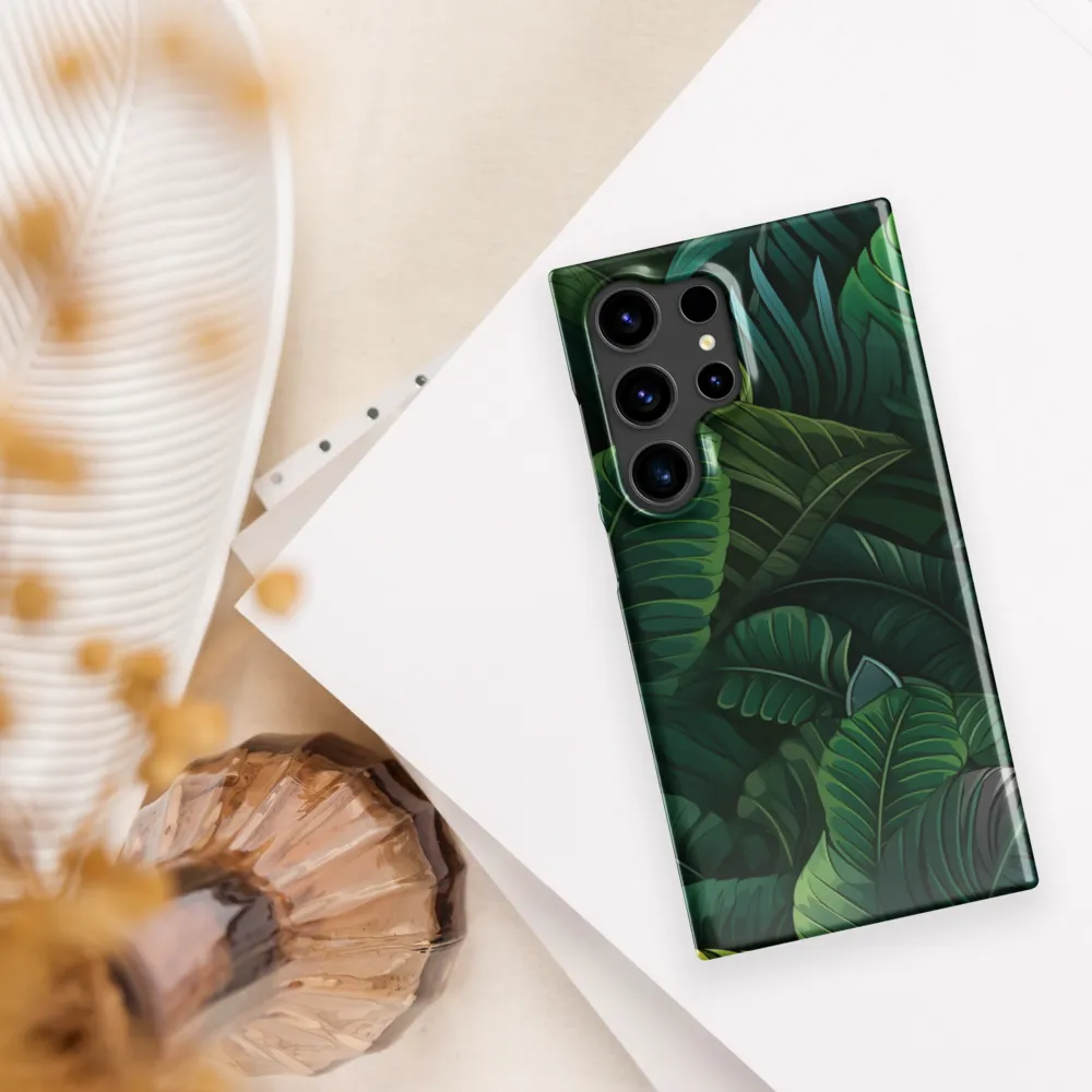 Lush Canopy: A Tropical Foliage Study