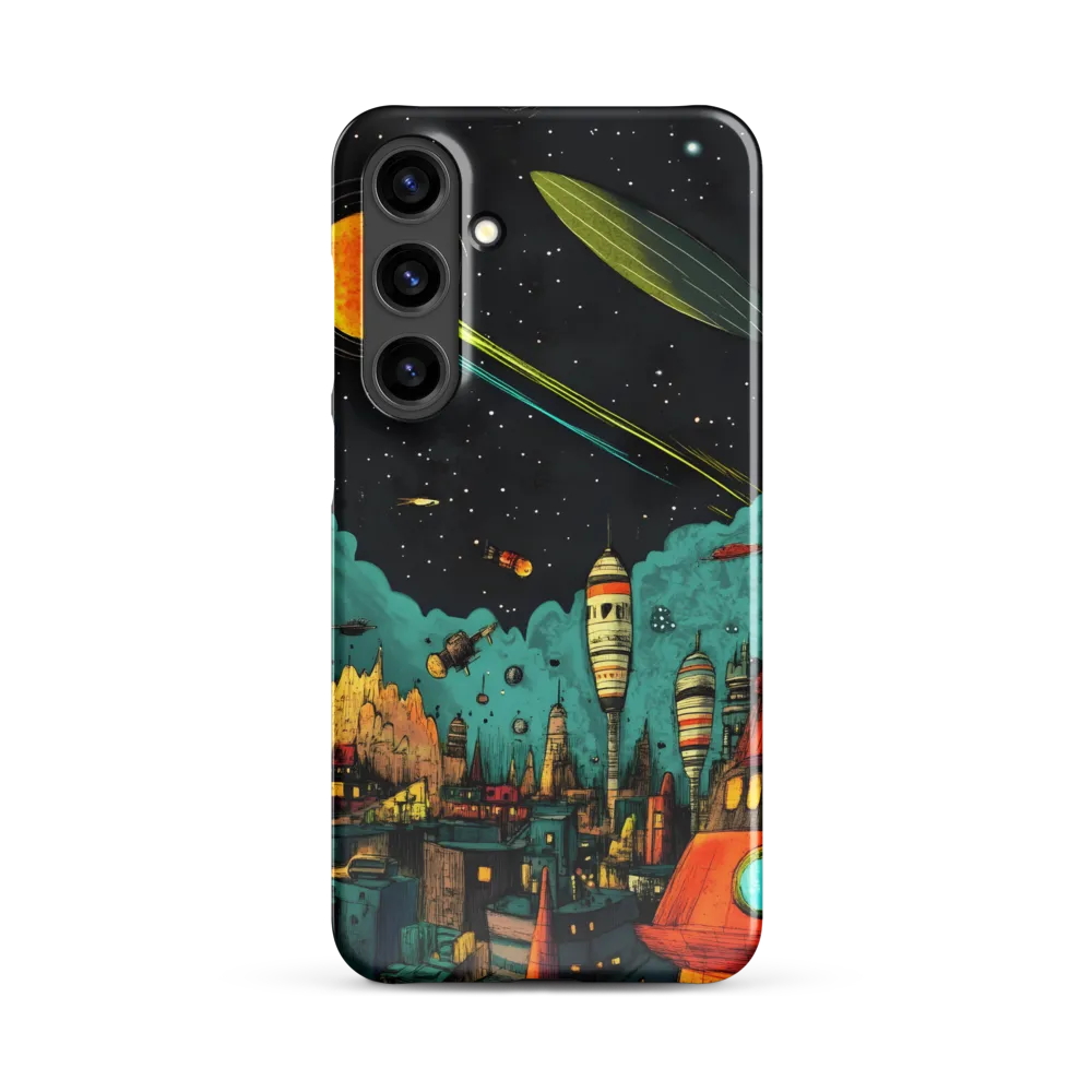 Galactic Cityscape: A Journey Through Imagination