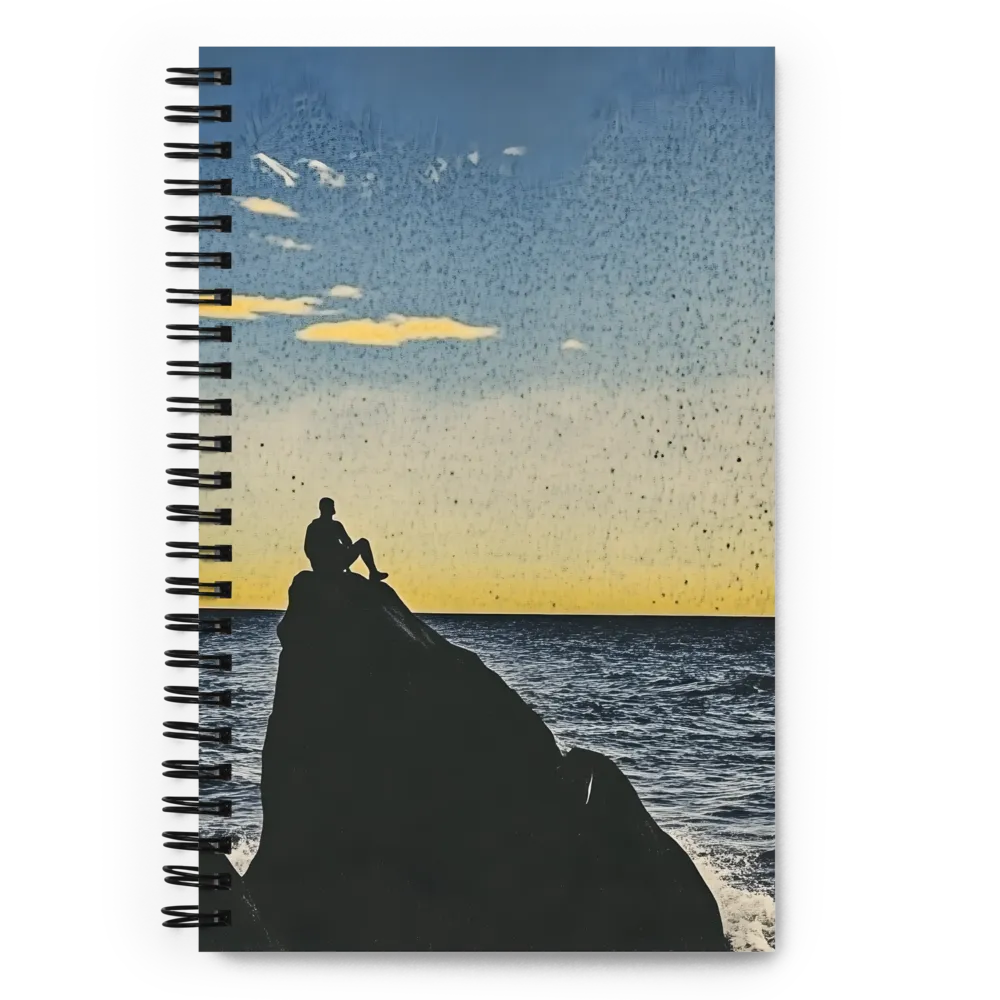 Solitude at Dusk | Spiral Notebook