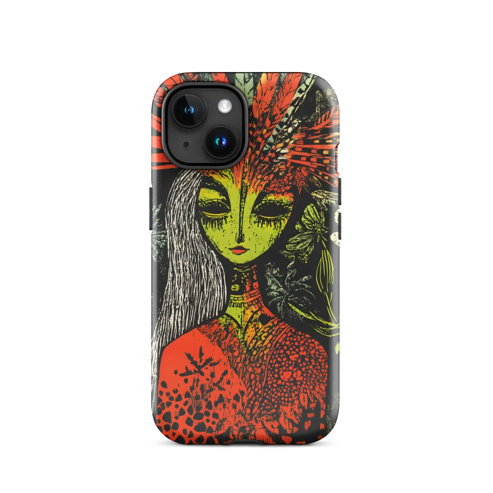 Mystical Flora: A Surreal Portrait