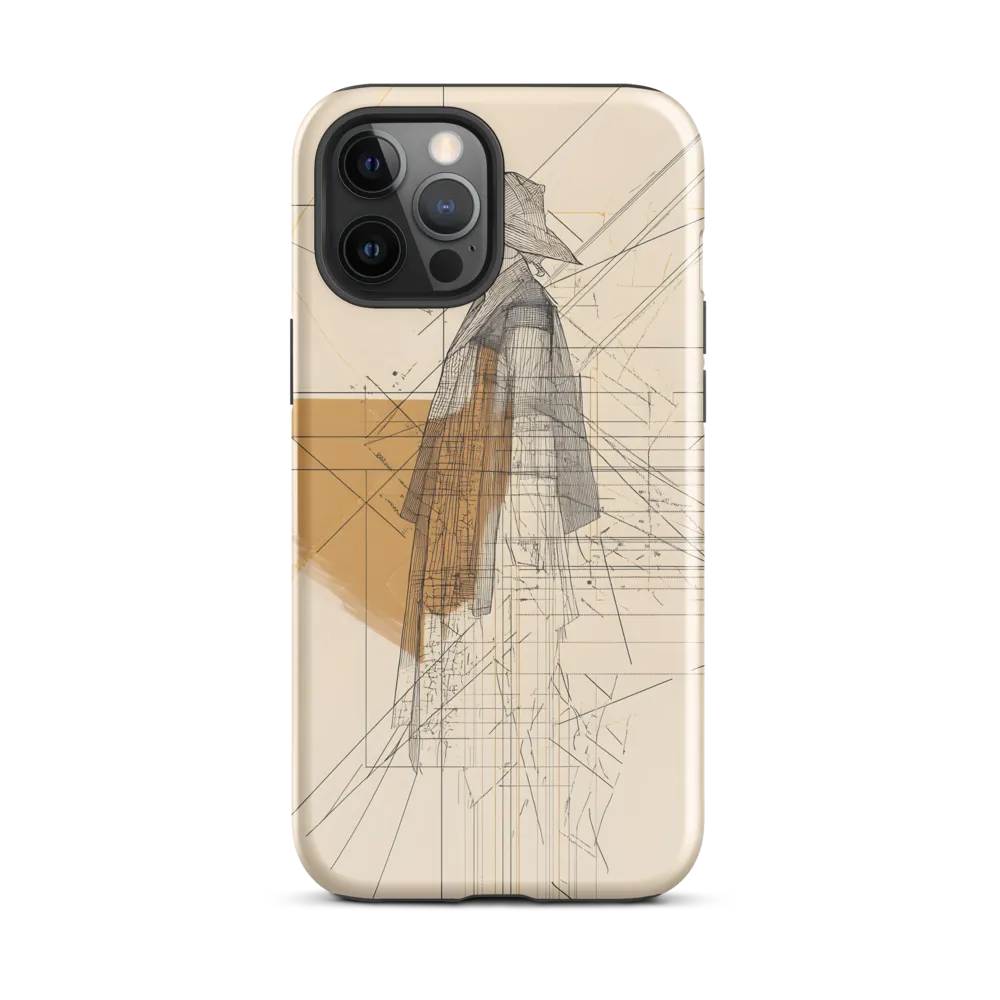 Abstract Profile: A Minimalist Exploration | Phone Case |  12 Pro Max | Tough Case | Glossy