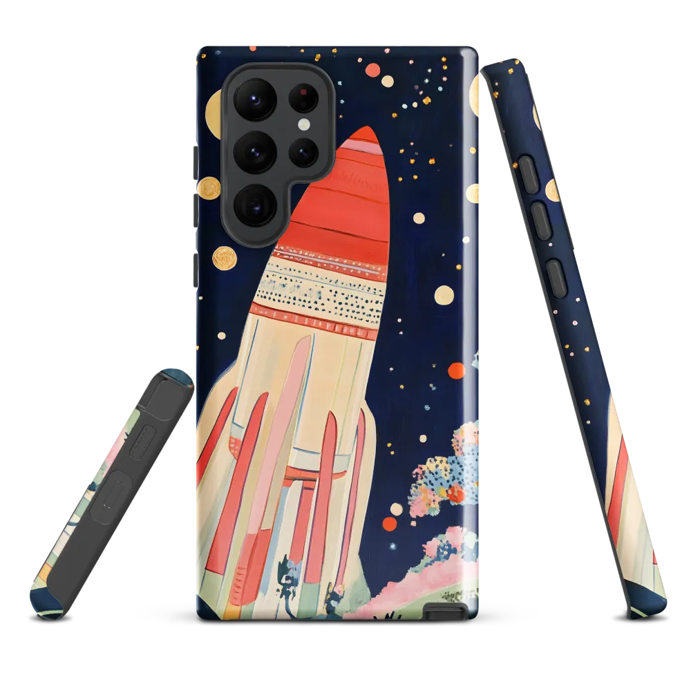 Cosmic Dreams: The Rocket's Journey