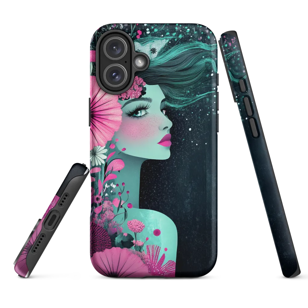 Floral Harmony: Portrait of Serenity
