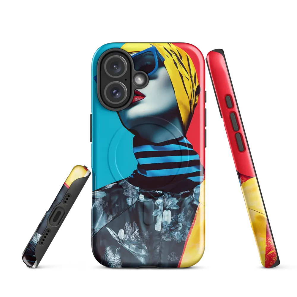 Vibrant Elegance in Modern Fashion | Phone Case |  16 | MagSafe® Tough Case | Glossy