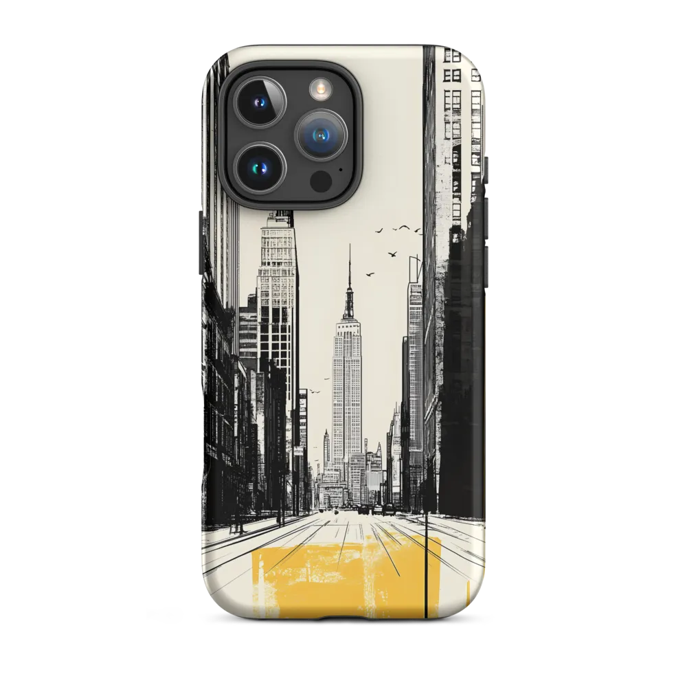 Urban Serenity: Empire State Reflection