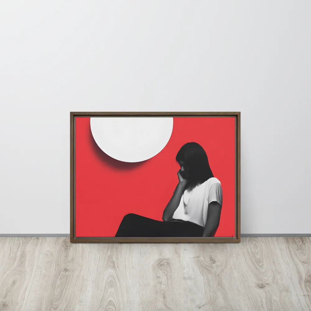 Contemplation in Red