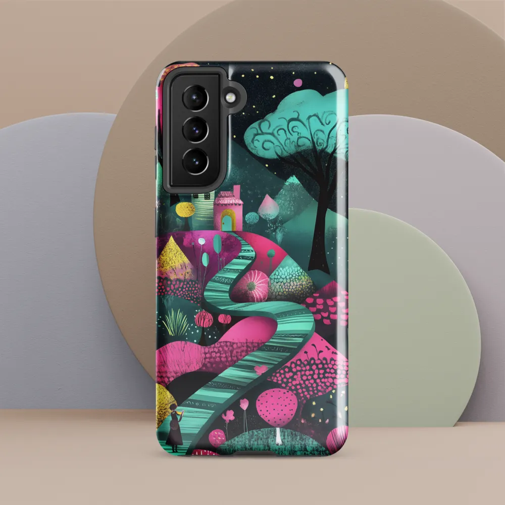 Whimsical Journey through Colorful Lands