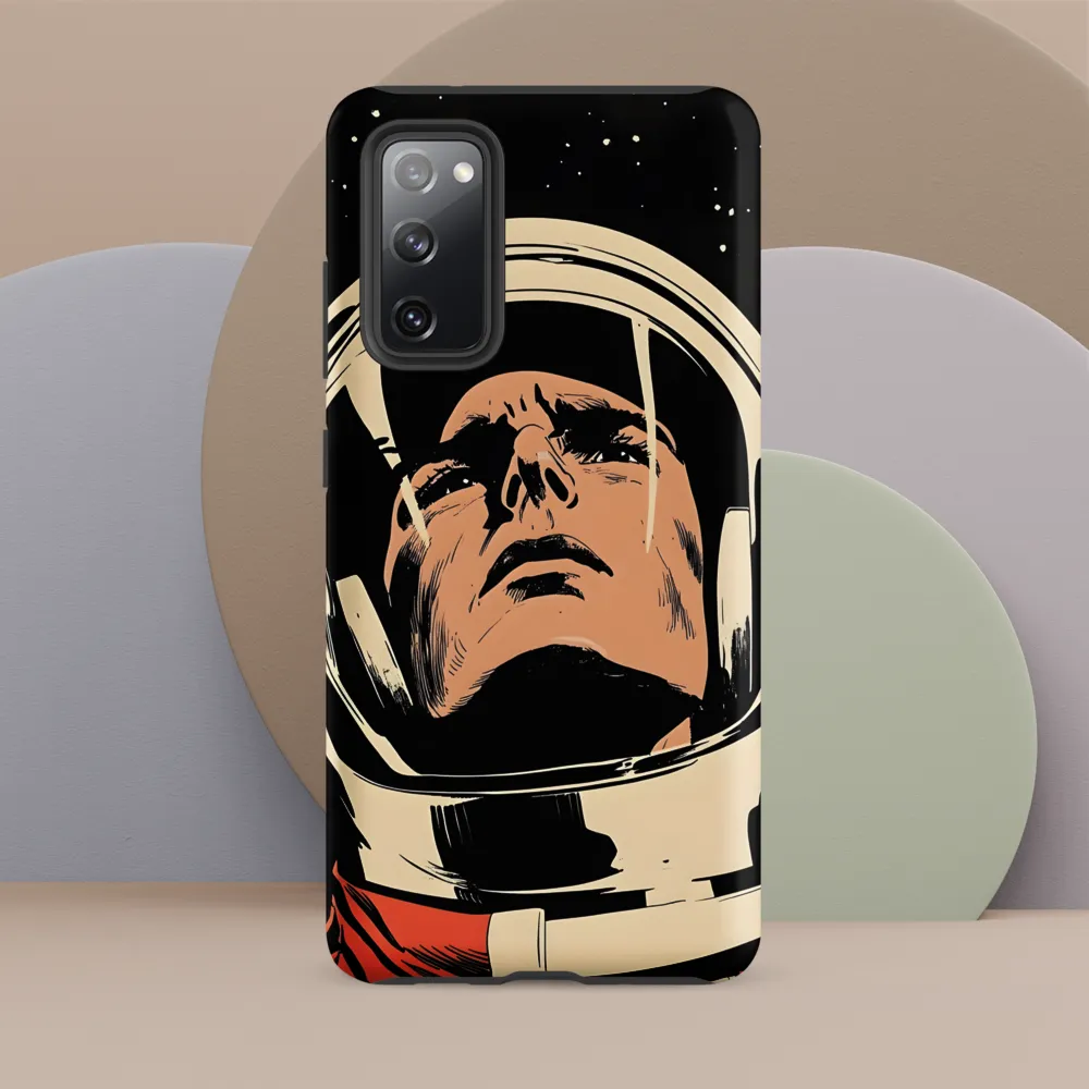 Gaze of the Astronaut | Phone Case |  S20 FE | Tough Case | Matte