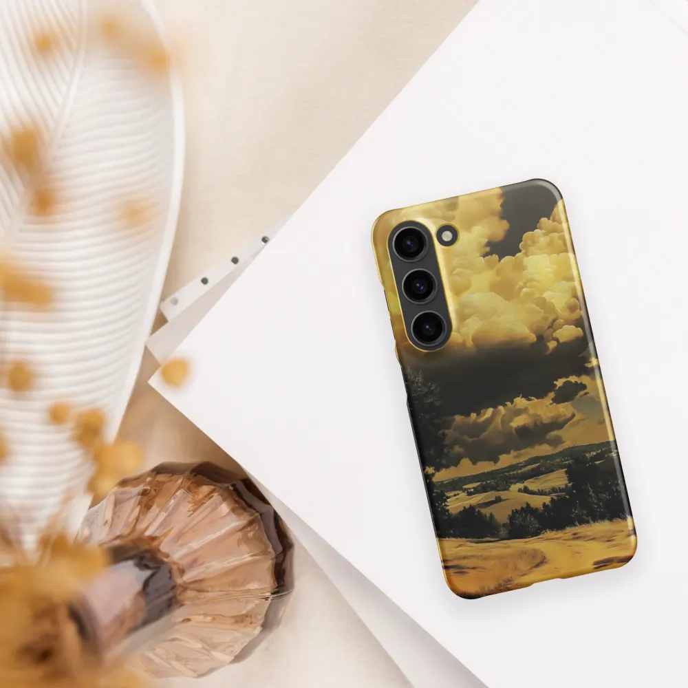 Golden Serenity in the Landscape