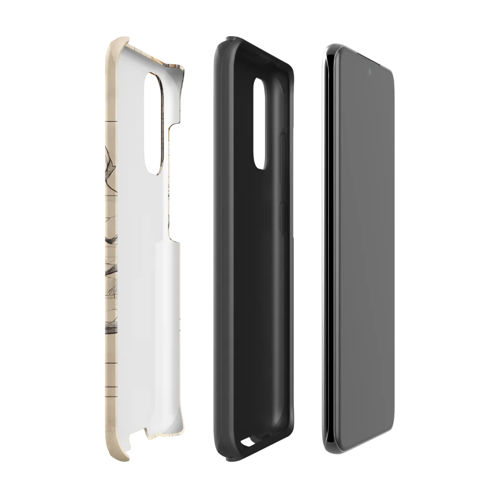 Geometric Reverie | Phone Case |  S20 | Tough Case | Matte