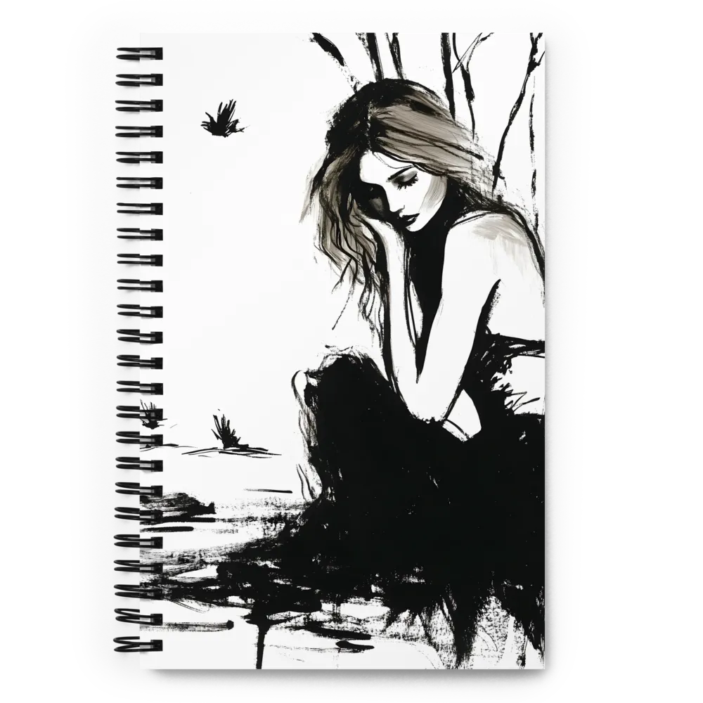 Reflections of Solitude | Spiral Notebook