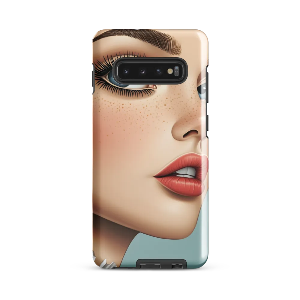 Intriguing Elegance | Phone Case |  S10 Plus | Tough Case | Glossy