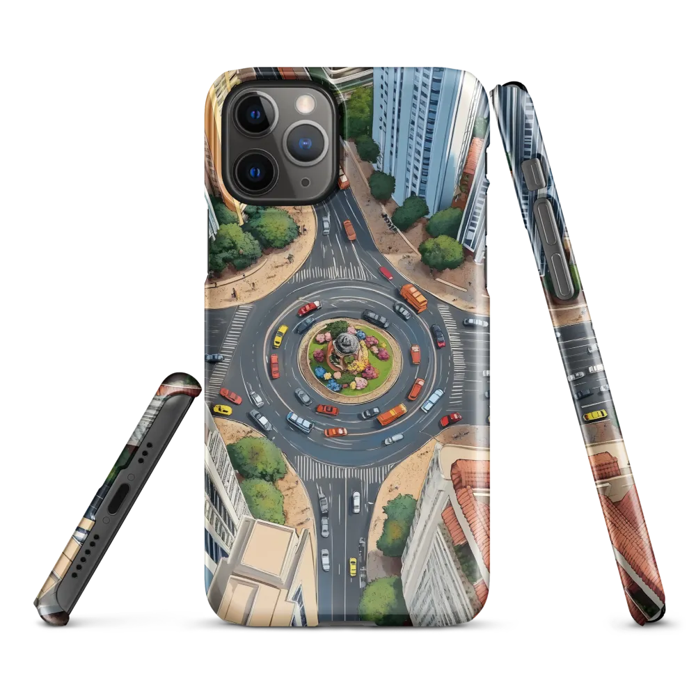 Urban Symphony: Aerial Vision of City Life