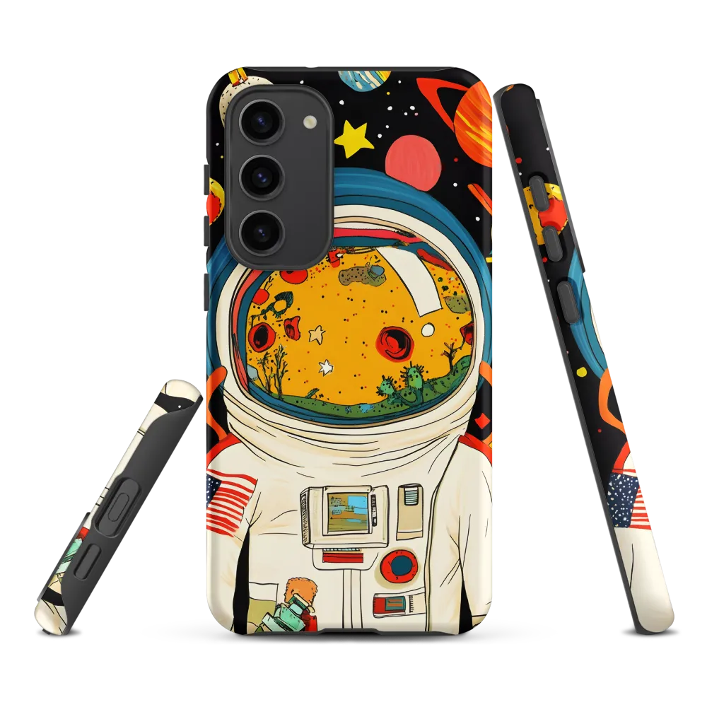 Cosmic Curiosity: Journey Within the Helmet