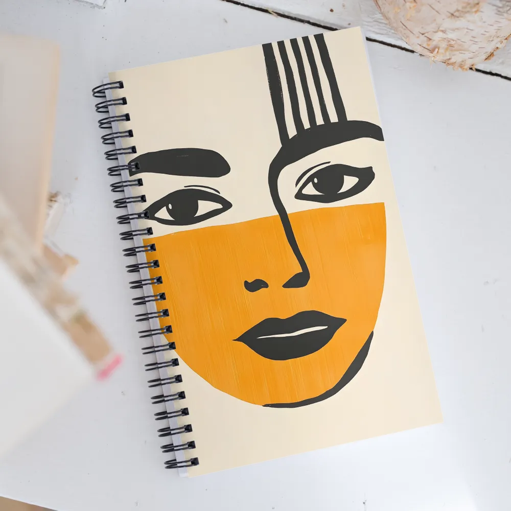 Faces of Minimalism | Spiral Notebook