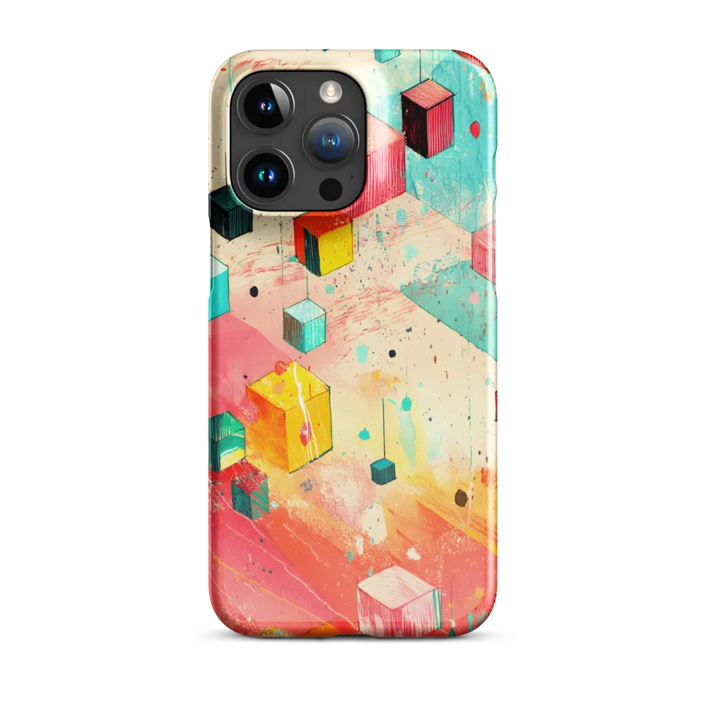 Suspended Cubes in Colorful Abstraction