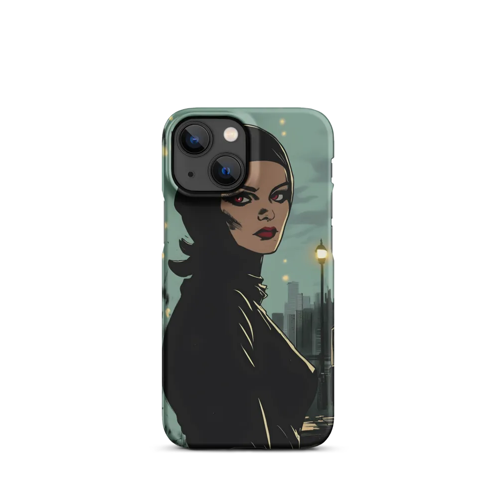 Shadows of Intrigue | Phone Case |  13 Mini | Snap Case | Matte