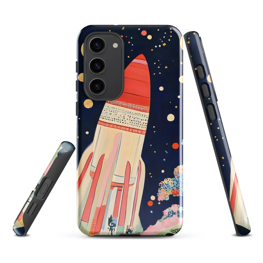 Cosmic Dreams: The Rocket's Journey