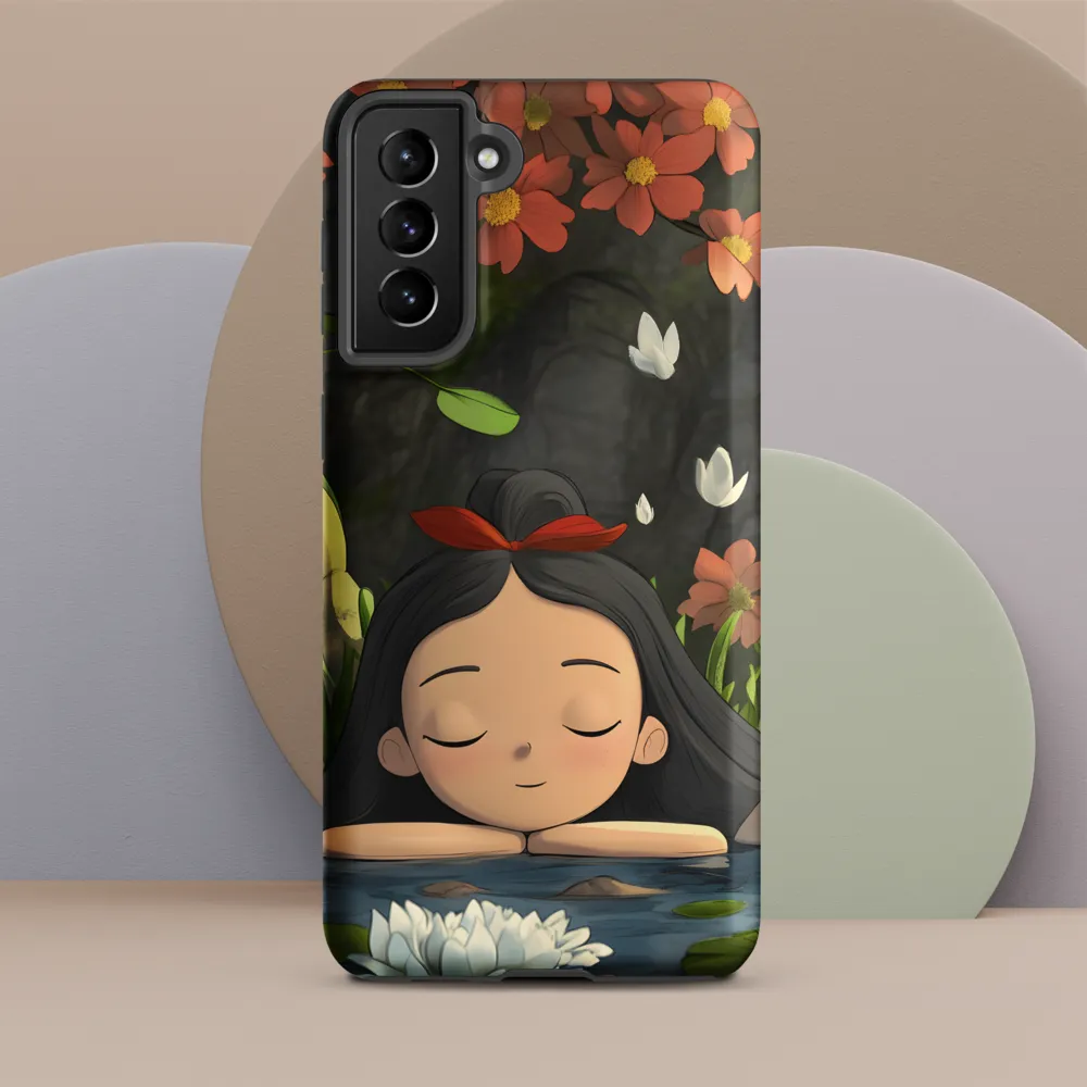 Tranquility by the Waterside | Phone Case |  S21 Plus | Tough Case | Matte