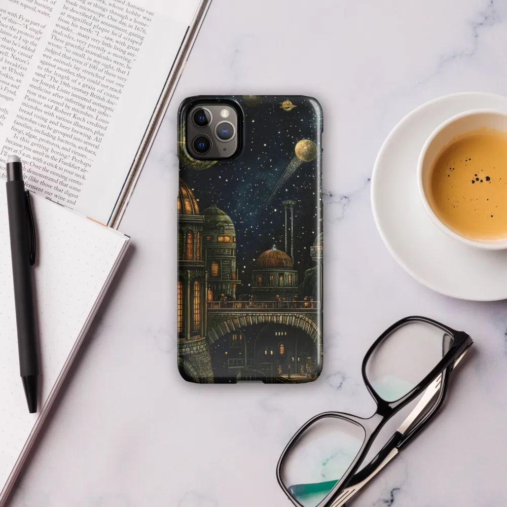 Celestial City: A Journey Through the Cosmos | Phone Case |  11 Pro Max | Snap Case | Glossy