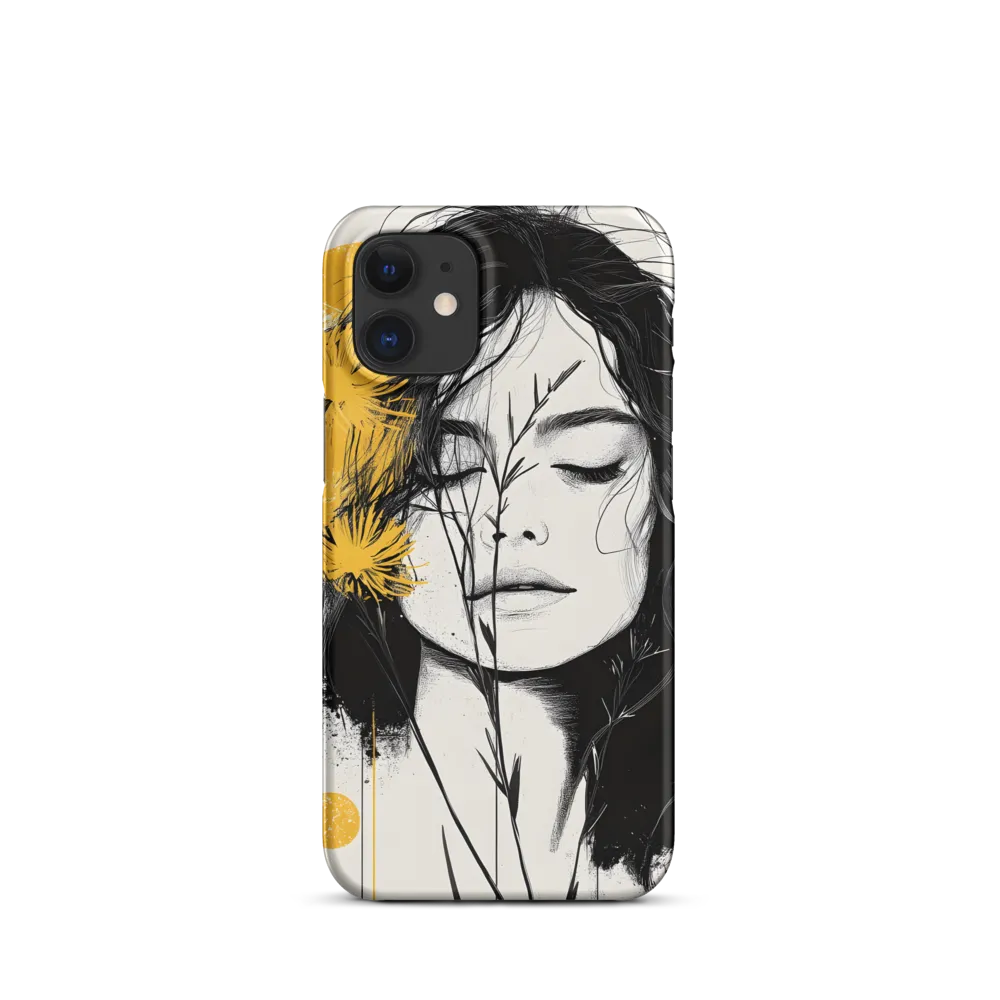 Whispers of Serenity | Phone Case |  12 Mini | Snap Case | Matte