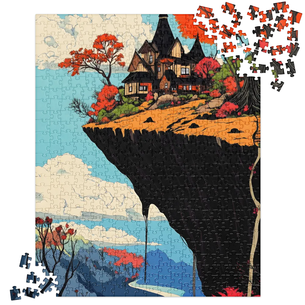 Whispers of the Cliff House | Jigsaw Puzzle | 520 pieces