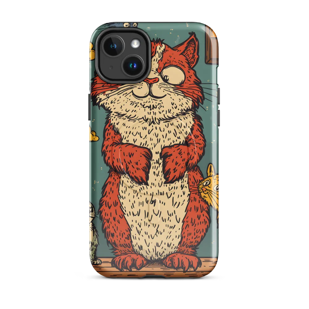 Playful Companions | Phone Case |  14 Plus | MagSafe® Tough Case | Glossy
