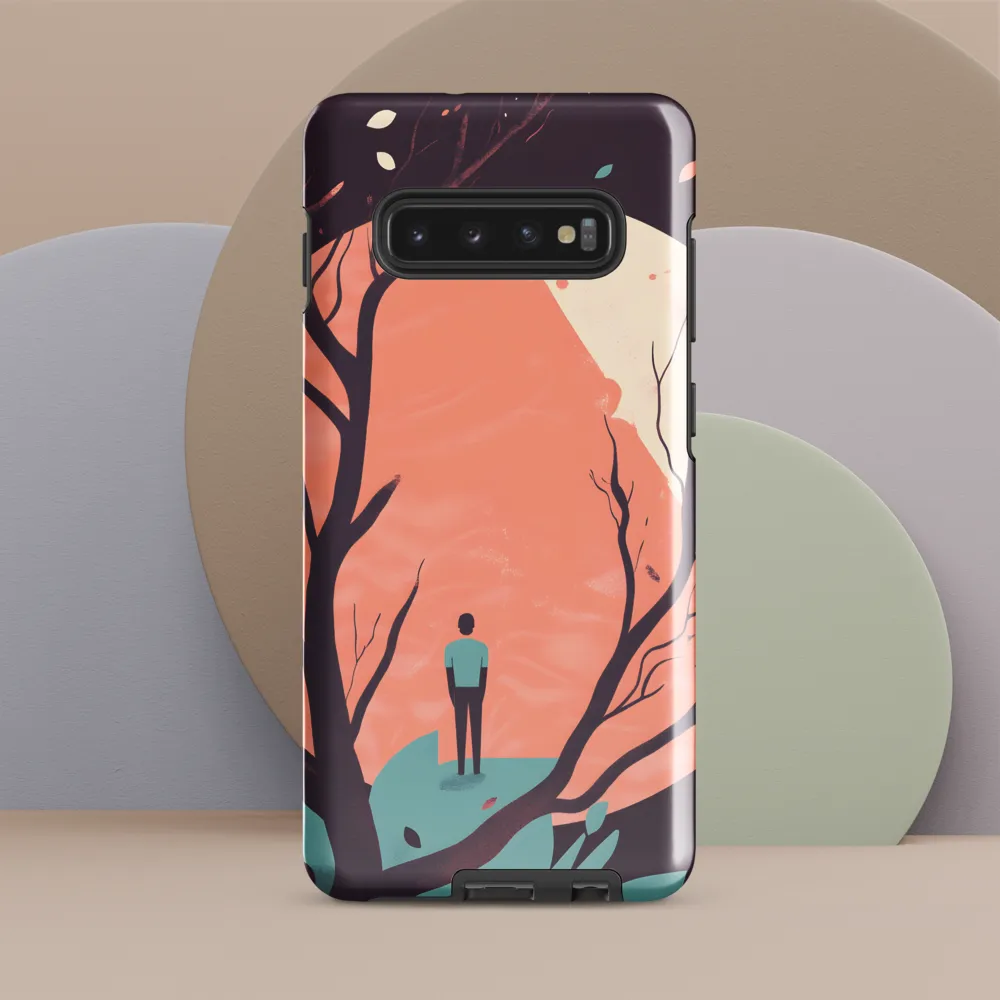 Silent Contemplation | Phone Case |  S10 Plus | Tough Case | Glossy