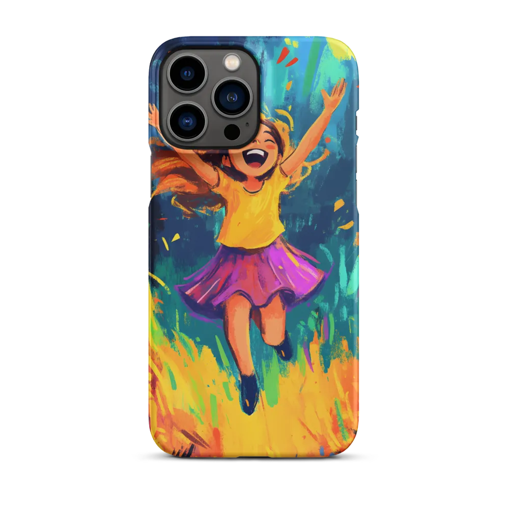 Joyful Escape into Nature | Phone Case |  13 Pro Max | Snap Case | Matte