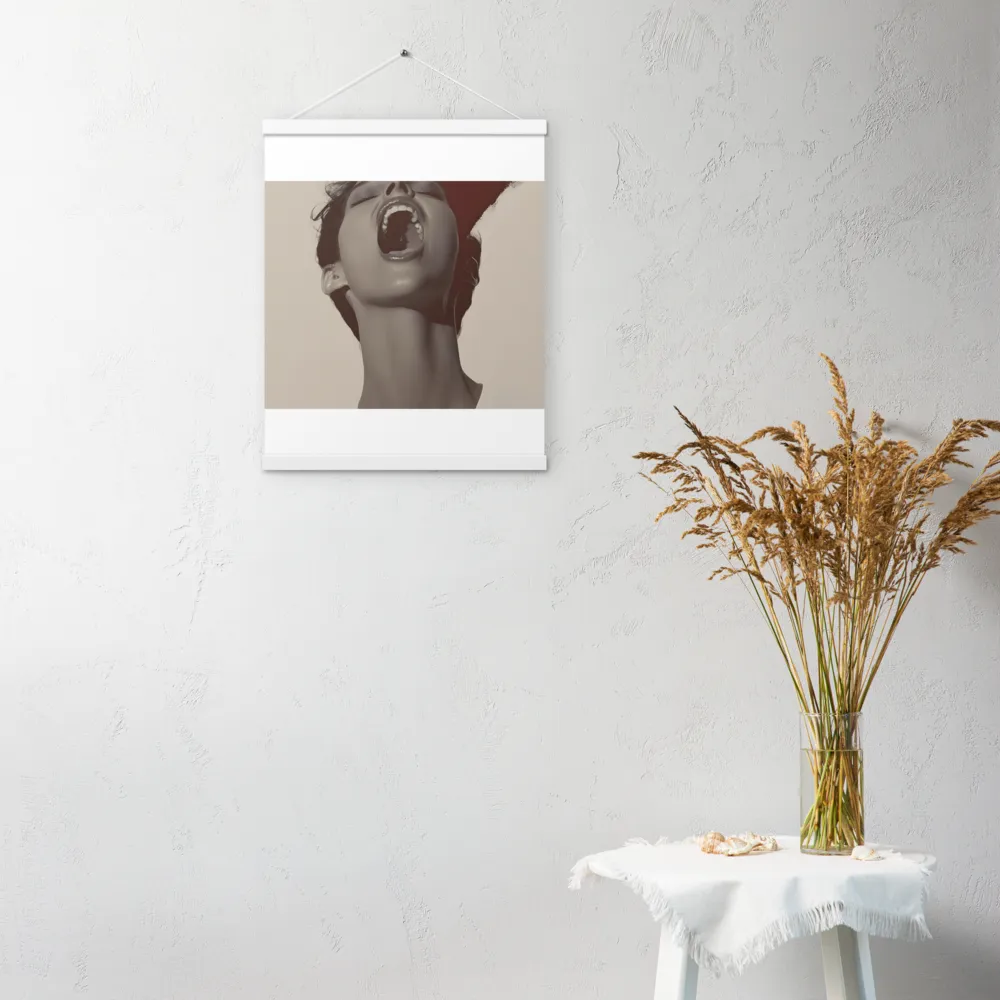 Echoes of Emotion | Poster With White Wood Hanger | 16″×20″