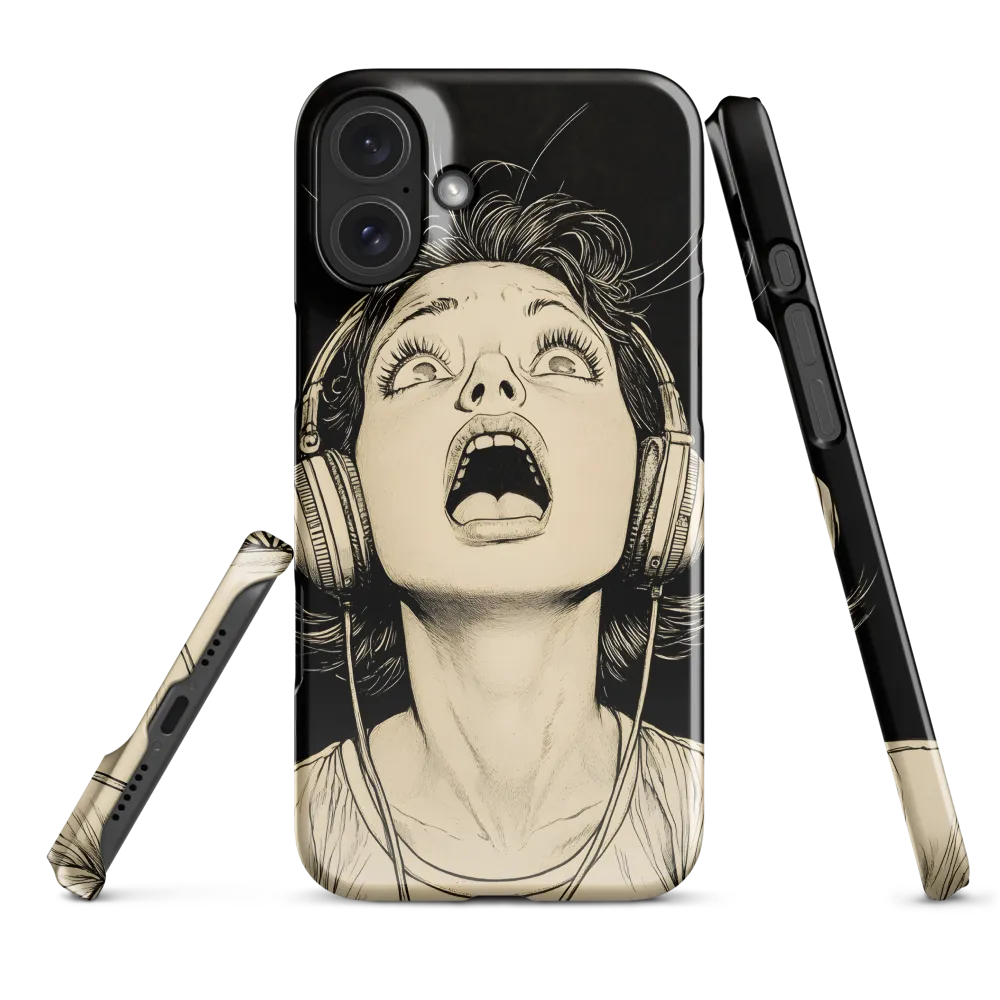 Sonic Exclamation | Phone Case |  16 Plus | Snap Case | Glossy
