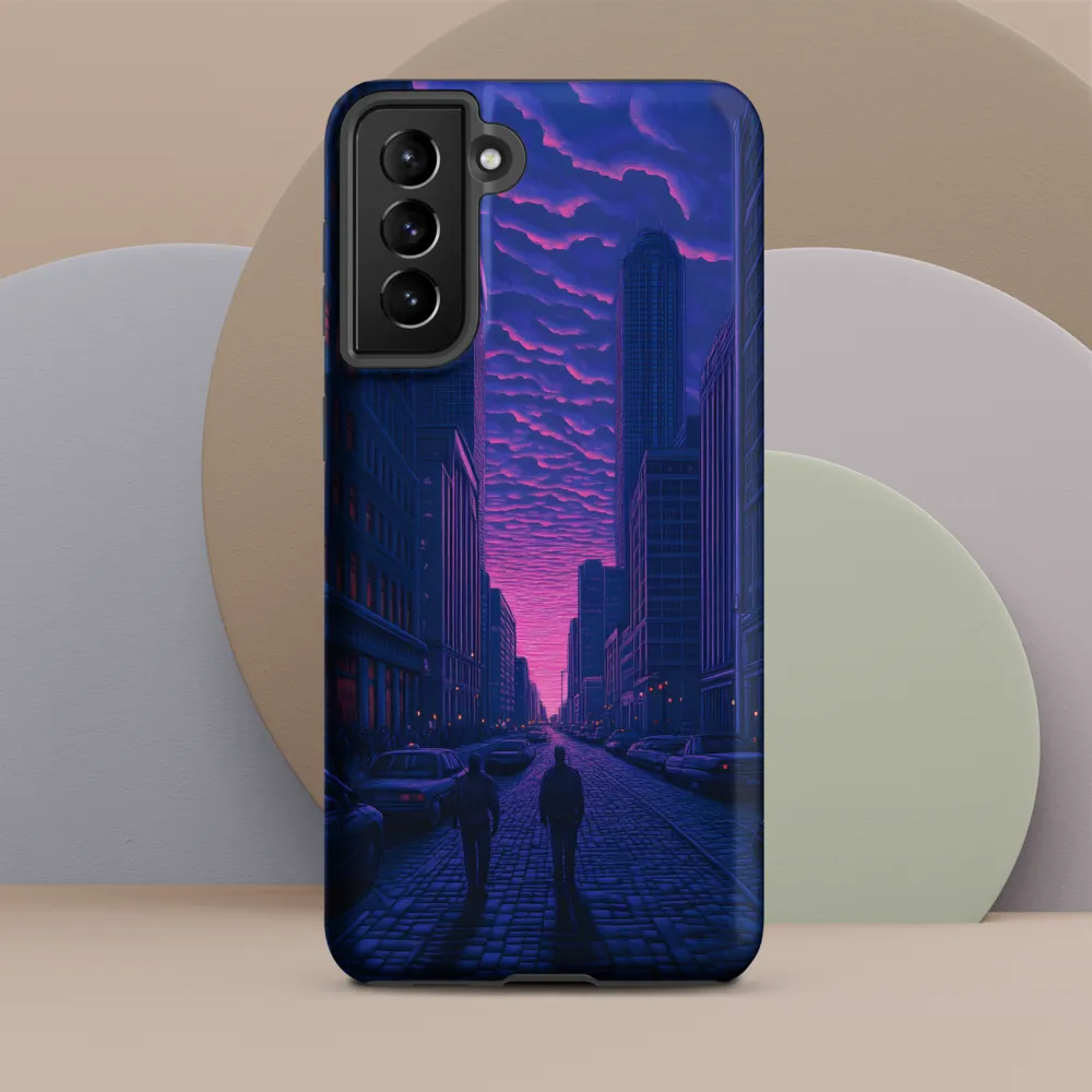 Urban Serenity at Dusk