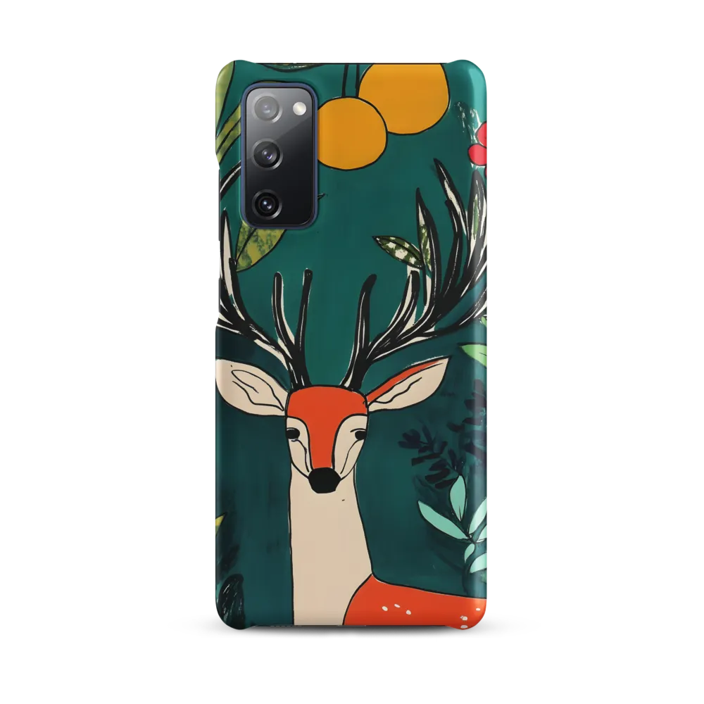 Nature's Embrace: The Majestic Deer | Phone Case |  S20 FE | Snap Case | Matte