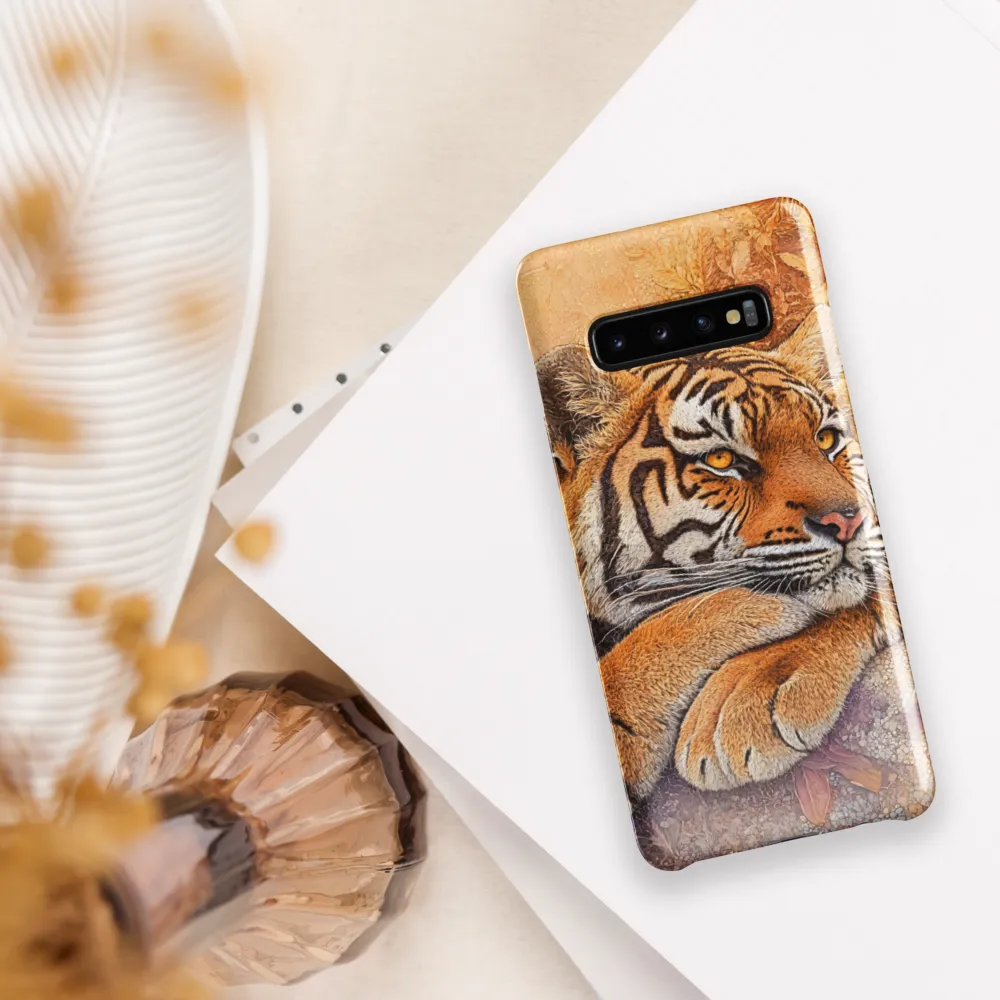 Serenity of the Tiger | Phone Case |  S10 Plus | Snap Case | Glossy