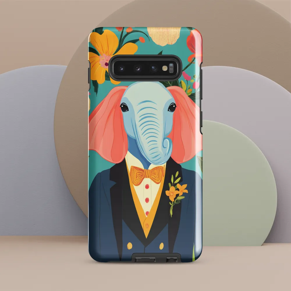 Elegance in Bloom | Phone Case |  S10 Plus | Tough Case | Glossy