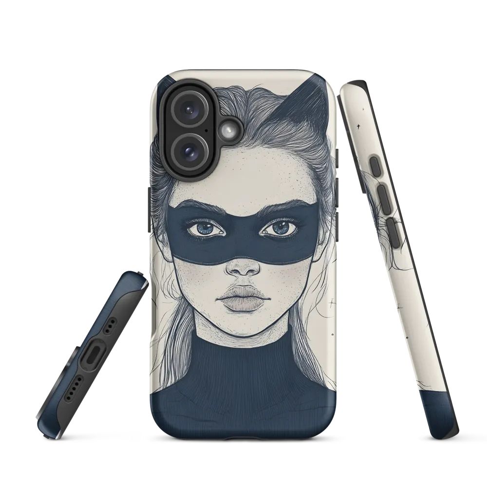 Whimsical Cat Girl | Phone Case