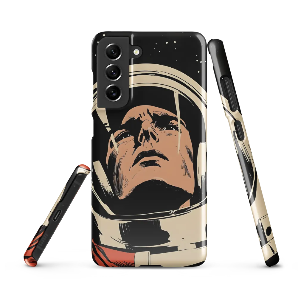 Gaze of the Astronaut | Phone Case |  S21 FE | Snap Case | Glossy
