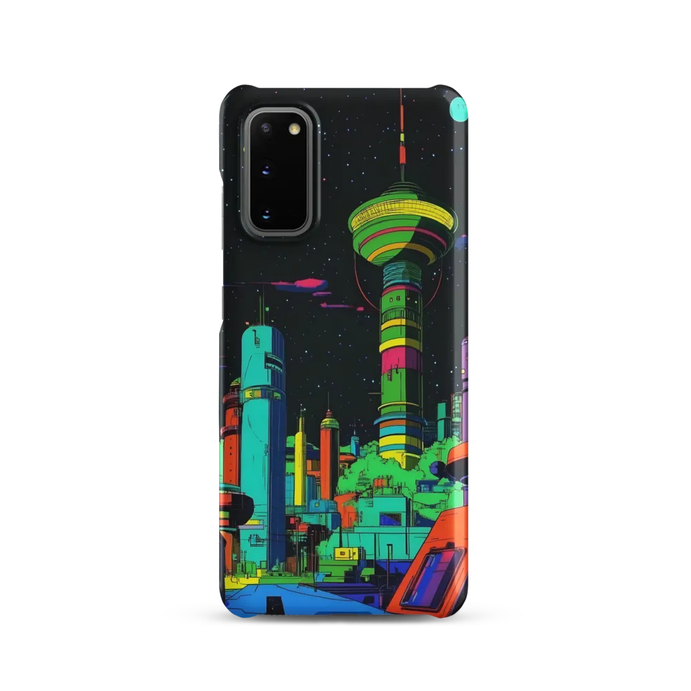 Neon Dreams: A Futuristic Cityscape