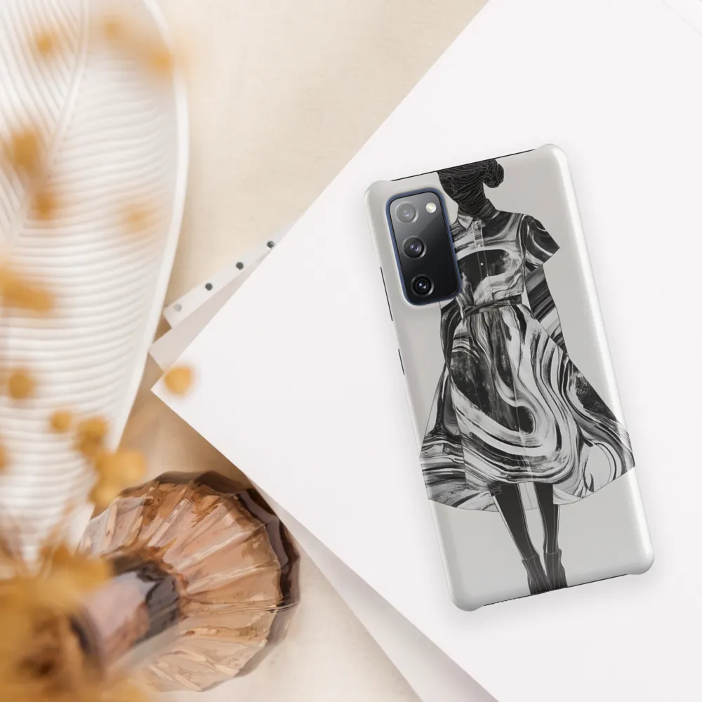 Whirls of Elegance: A Contemporary Fashion Design