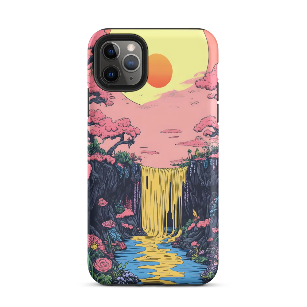 Ethereal Cascade of Blossoms