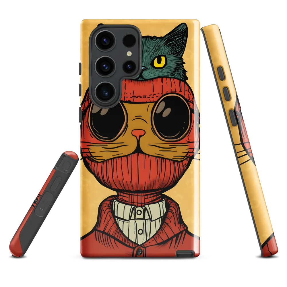 Whimsical Fusion: Cat and Human