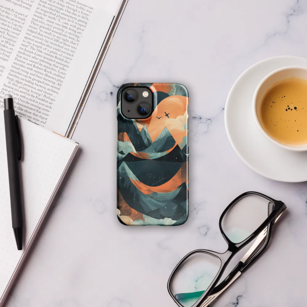 Ethereal Mountain Dreams | Phone Case |  13 Mini | Snap Case | Glossy