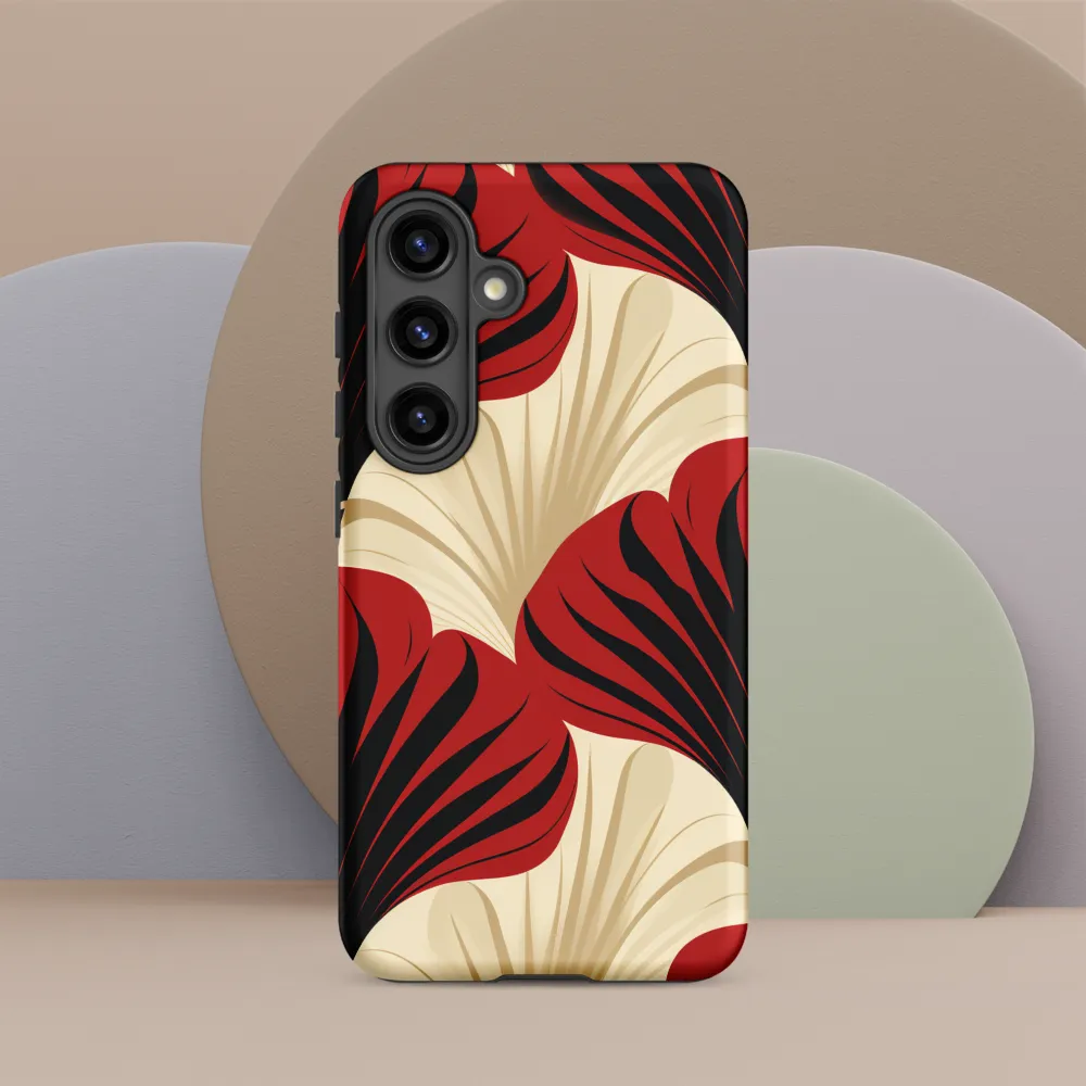 Elegance in Bloom: An Art Deco Floral Reverie