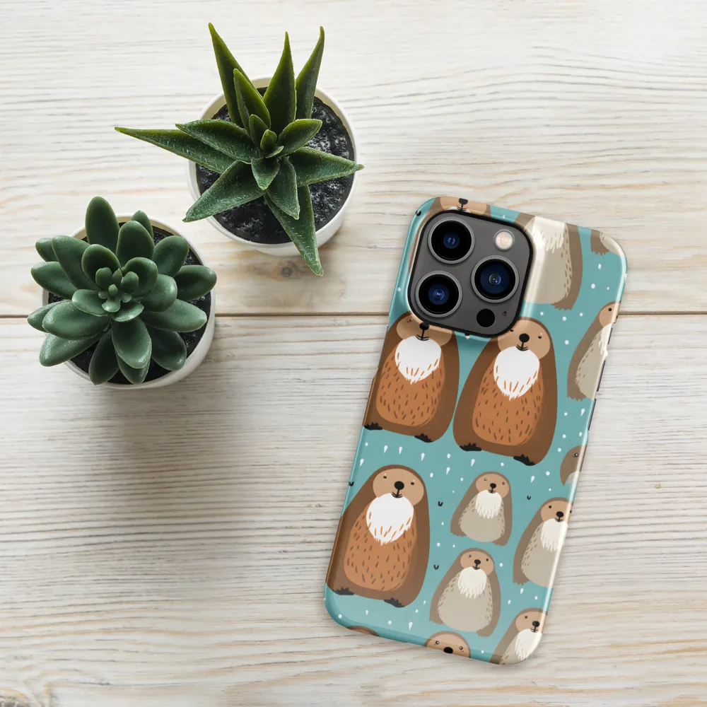 Whimsical Otter Pattern
