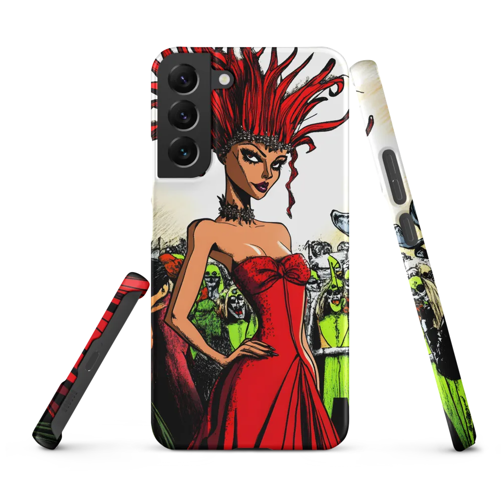 Fiery Elegance: A Fashion Statement